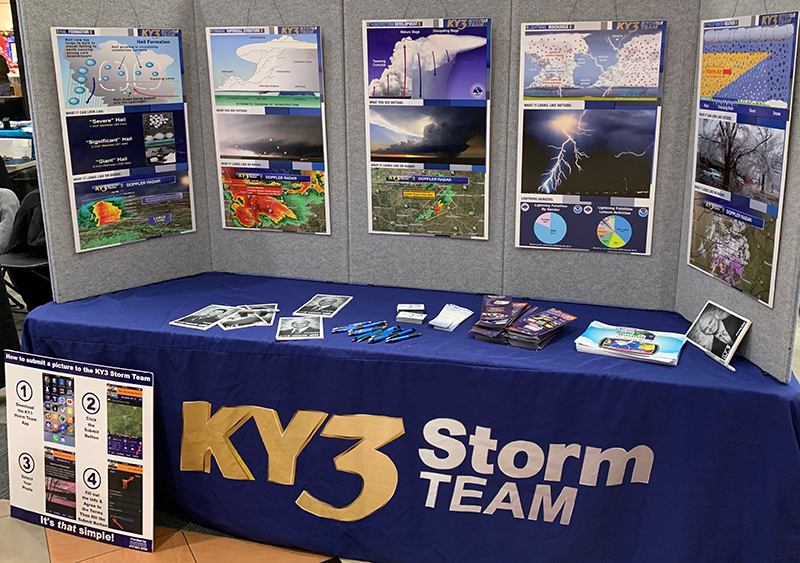 KY3 Storm Team booth